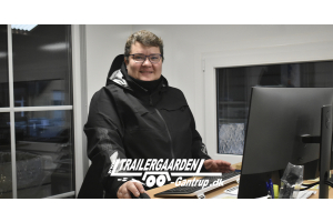 Anita Jensen er lagerbestyrer hos Trailergaarden Gantrup