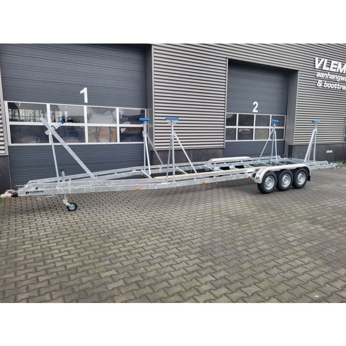 Vlemmix 3 akslet kølbådstrailer på 3500 kg 
