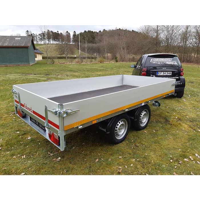 Eduard 3015 Boogietrailer med alu sider og 2 aksler