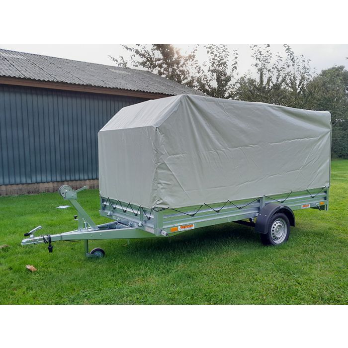 Høj presenning i farven grå til Neptun GN164 trailer