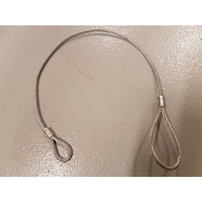 Sikkerhedswire til Neptun trailer uden bremser