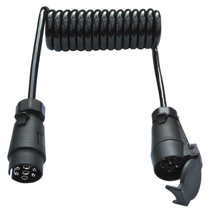 Spiralkabel 7 polet Han/Hun 1,75 m