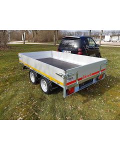 EDUARD boogietrailer 2514-10-63-2 set skr&aring;t fra siden