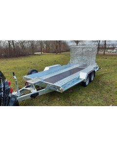 Brian James Digger Plant 3717 - robust maskintrailer med totalv&aelig;gt p&aring; 3500 kg  2 akslet.