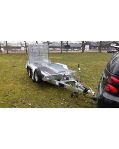 Brian James Trailers Diggerplant 2813 - maskintrailer med ladm&aring;l 280x130