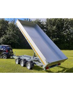 EDUARD trailer 4020-3500.63 EL tip TR3 m/Ramper og st&oslash;tteben