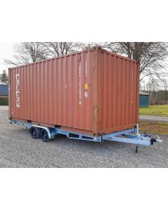 Vlemmix containertrailer 20 fod 3500 kg - 3 aksler
