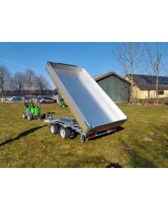 EDUARD  trailer 3318-2700.72 EL tip m/Ramper og st&oslash;tteben