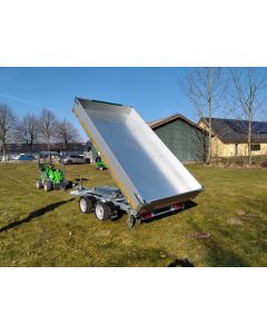 EDUARD  trailer 3518-3500.63 EL tip m/Ramper og st&oslash;tteben