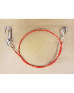 N&oslash;dbremsewire universal m/krog 1040 mm