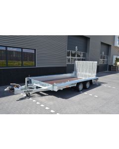 Vlemmix maskintrailer totalv&aelig;gt p&aring; 3500 kg med 2 aksler 480x180 cm