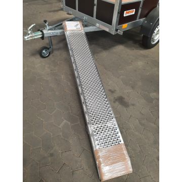 Aluramper 2000x260 mm lige 1000 kg