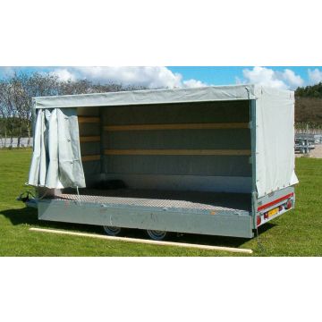 Høj presenning med gardinsider til Eduard 4018