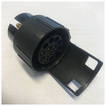 Adapter 7 pol bil til 13 pol, Til trailer eller campingvogn. Nem tilslutning