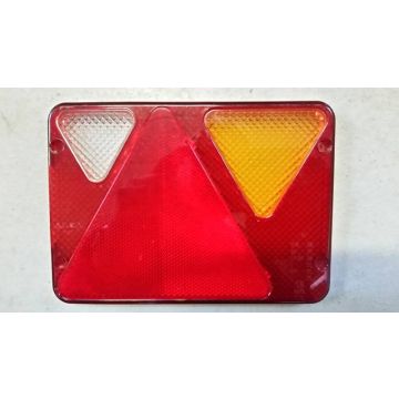 AJBA Højre baglygteglas med baklys