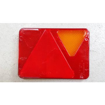 AJBA Højre baglygteglas til trailere