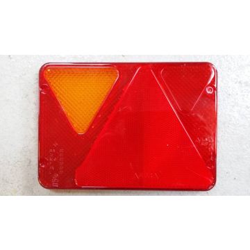 AJBA Venstre baglygteglas til trailere