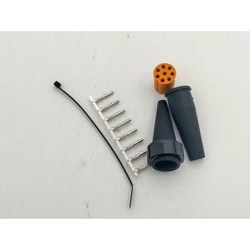Aspöck stik Gul 8pol