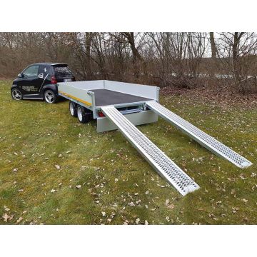 Eduardtrailer ED3116-27-63-mu med to stk 1100 kg ramper