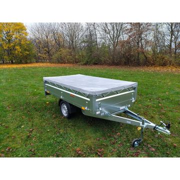 Neptun Nordica GN124 Flad presenning, næsehjul