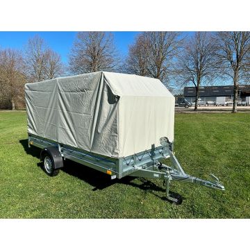 Høj presenning i farven grå til Neptun GN164 trailer