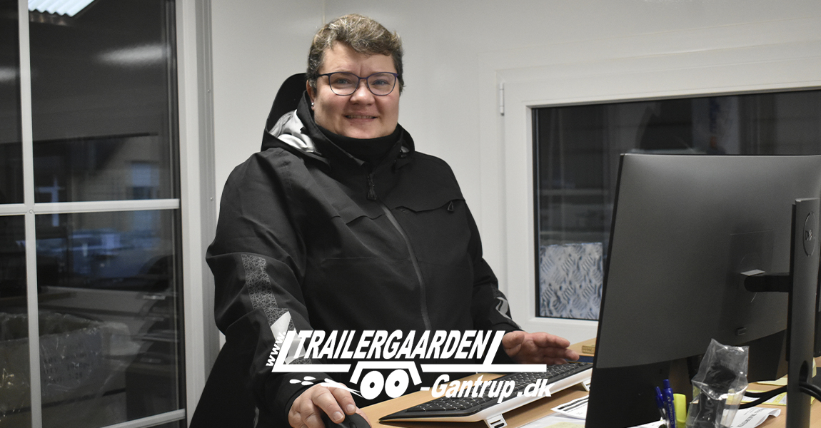 Anita Jensen er lagerbestyrer hos Trailergaarden Gantrup