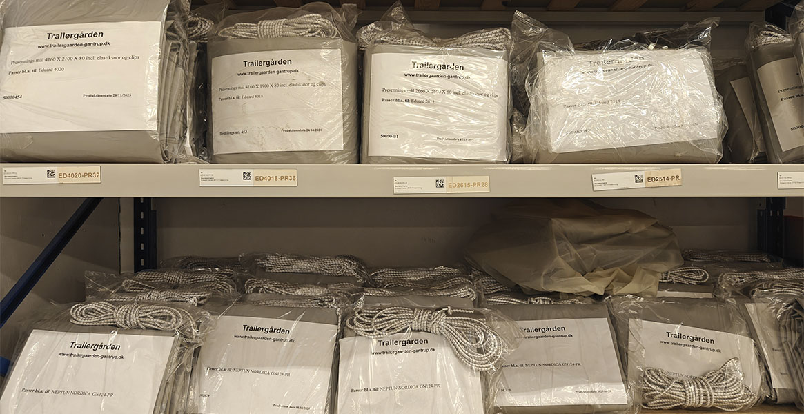 Presenning til trailer