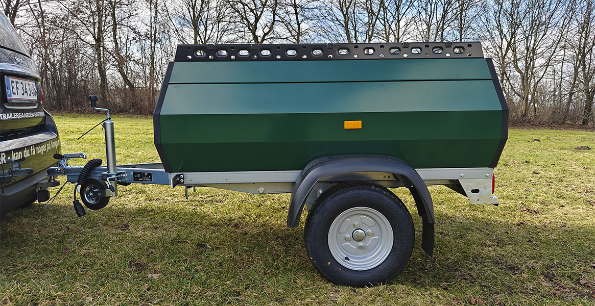 Den lille retro trailer, der gør hverdagen lettere